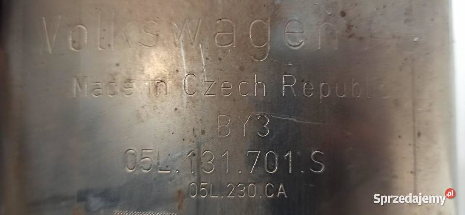 VW TIGUAN II KATALIZATOR RURA 05L131701S