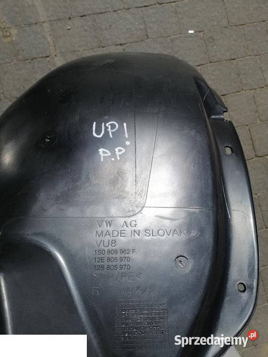 VOLKSWAGEN UP NADKOLE PRAWY PRZÓD Kozubszczyzna