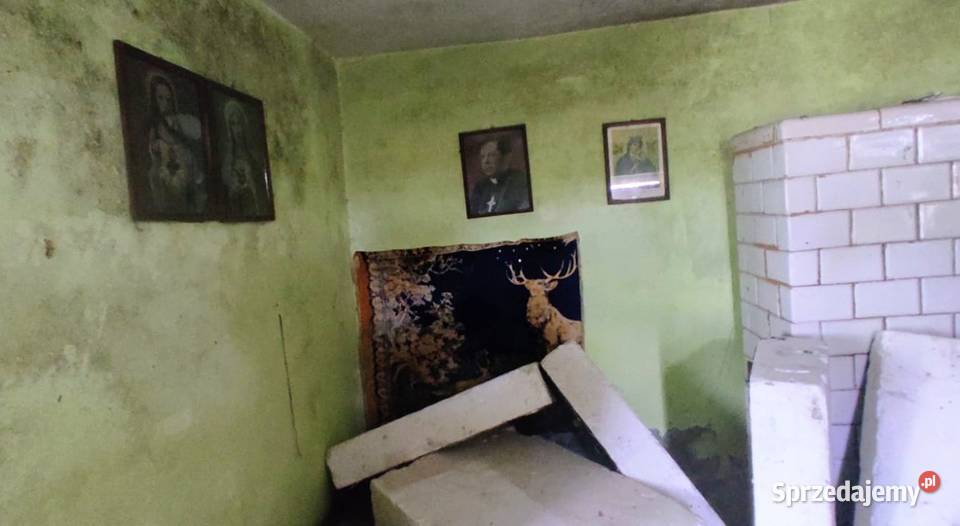 Dom wolnostojący do remontu Warmia piwnica Sprzedaż warmińsko-mazurskie