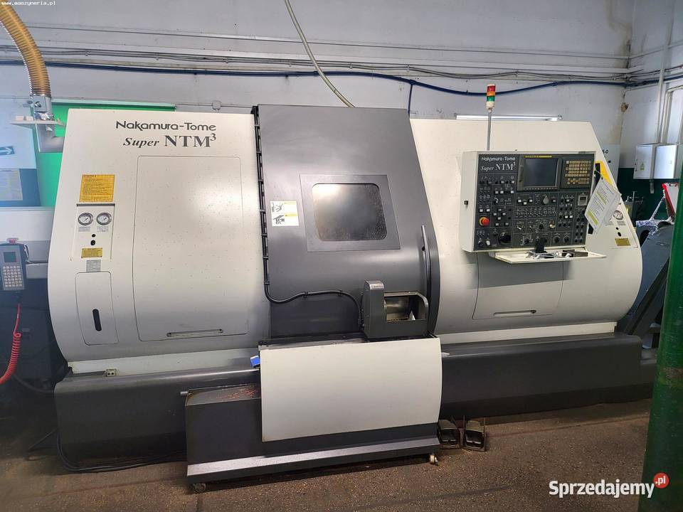 Automat tokarski CNC NAKAMURATOME SUPER NTM3 dolnośląskie Jelenia Góra sprzedam