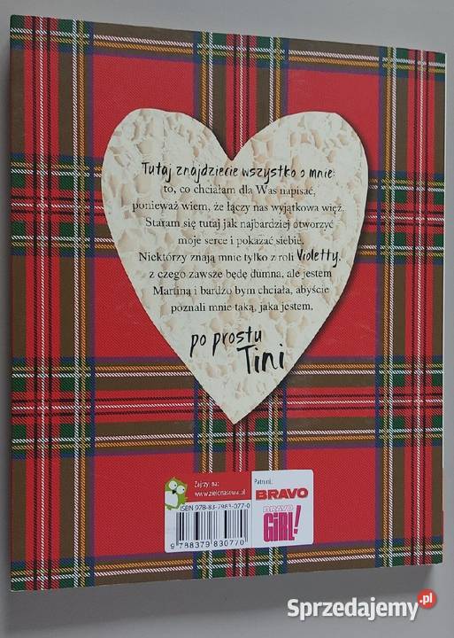 prostu Tini Książka o mnie Martina Stoessel