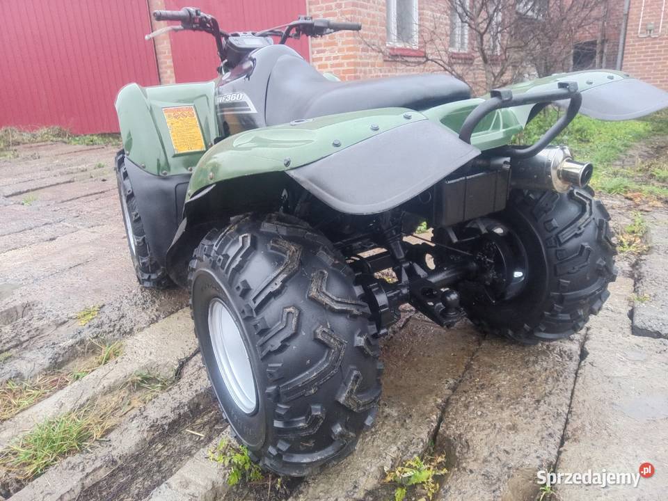 kawasaki kvf 400 4x4 nowe opony transport quad - ATV Lublin