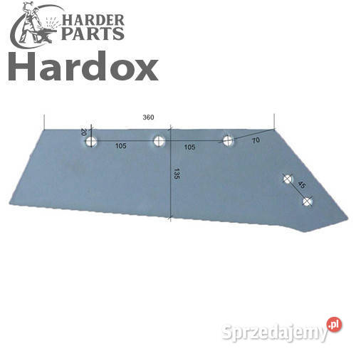 Lemiesz 300hektarów HARDOX DW35SP części do podlaskie Suwałki sprzedam