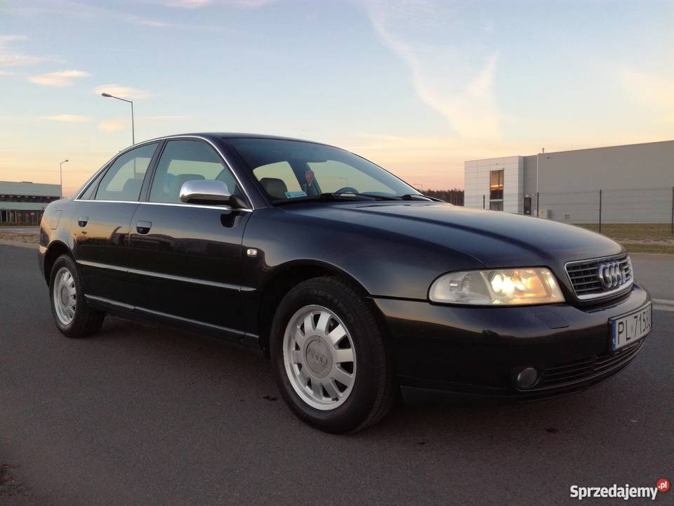 Audi A4 B5 25 TDI 2000r 150 Sline Recaro Bose centralny zamek Leszno