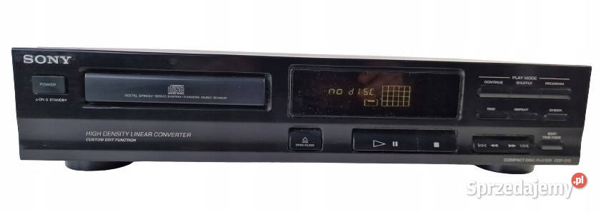SONY odtwarzacz kompaktowy CD player CDP 212 wielkopolskie Międzychód