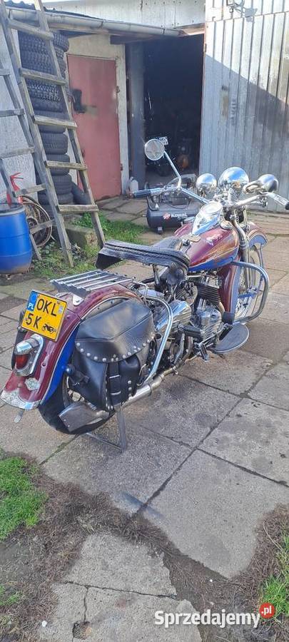 Harley davidson wl wla wld wlc Kluczbork