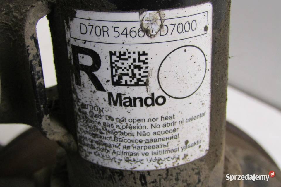 KOLUMNA MCPHERSON ZWROTNICA PRAWA 17 CRDI Zestawy zawieszenia sprzedam