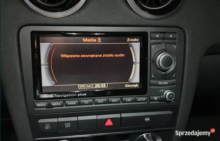 RNSE POLSKIE MENU AUDI polski język lektor Mapa Nawigacje GPS Motoryzacja Aleksandrów Łódzki