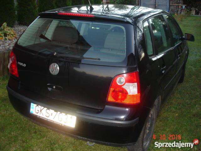 VW polo 12 bezwypadkowy benzyna czarny Polo pomorskie Kościerzyna