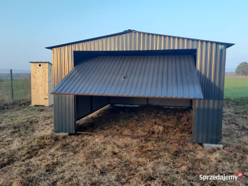 Garaż blaszany 4x5 kolor Środa Wielkopolska sprzedam