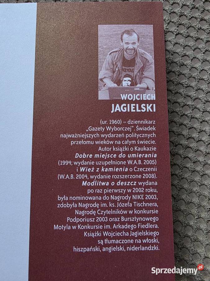 Modlitwa o deszcz Wojciech Jagielski twarda sprzedam