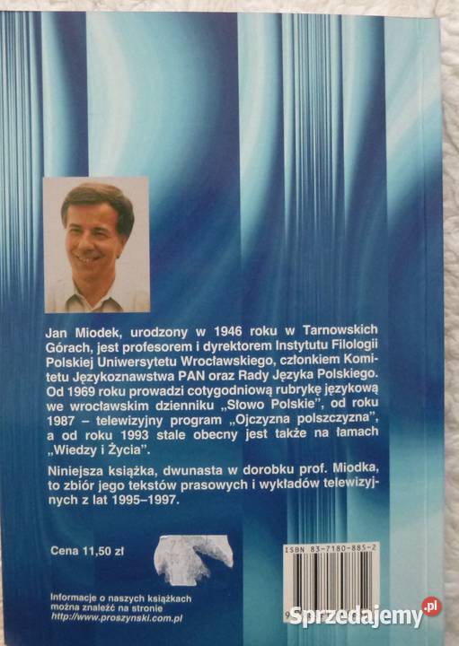 Rozmyślajcie mową Jan Miodek Warszawa