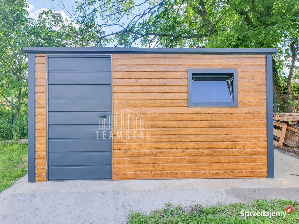 Schowek Domek Ogrodowy 4x3m Drzwi Okno Jasny Opole