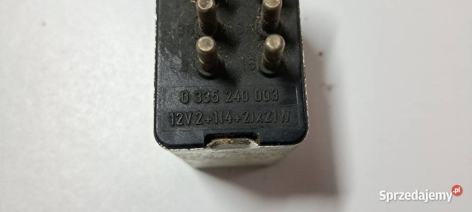 Przełącznik przekaźnik świateł awaryjnych Luzino