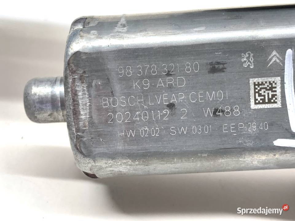 SILNIK PODNOSZENIA SZYBY PRAWY TYŁ TOYOTA PROACE