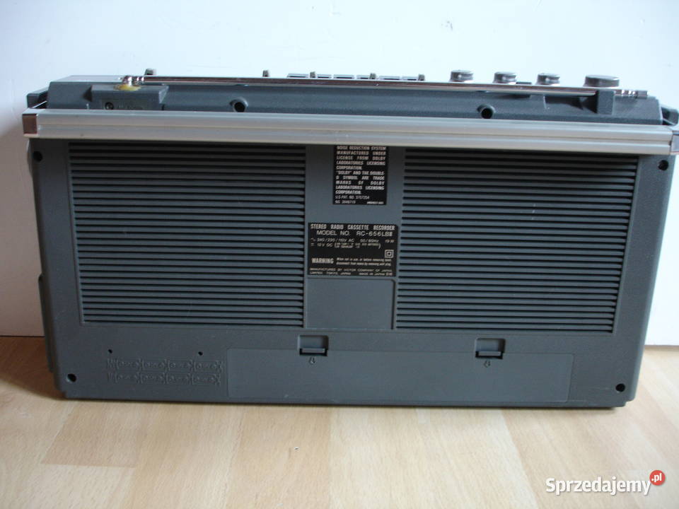 Radiomagnetofon JVC RC656LBII lubuskie Zielona Góra