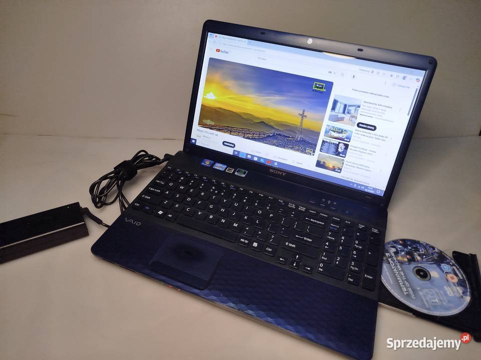 Laptop Sony Vaio PCG71811M i3 8G Hdd 300Gb Elektronika łódzkie Zgierz