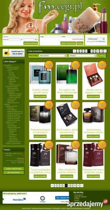 Strony www i sklepy internetowe Warszawa sprzedam