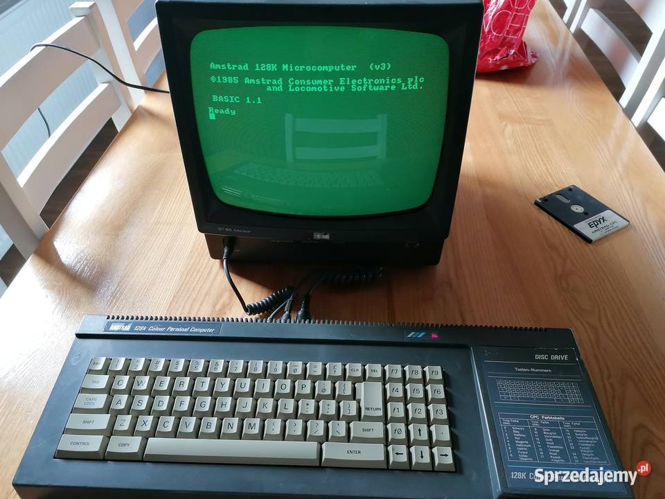 Sprzedam 2 x Amstrad CPC 6128 z unikatową mazowieckie Baranów
