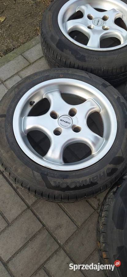 Alufelgi 15 4x1143 opony letnie Kozienice sprzedam