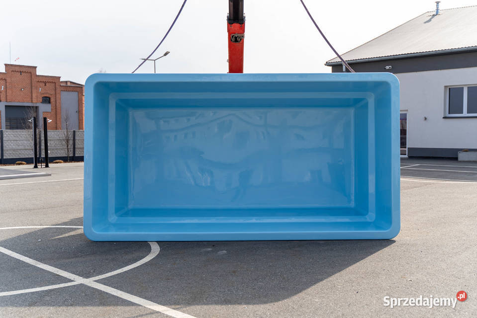 Basen ogrodowy gotowy wkopywany z laminatu 45x24 Opole