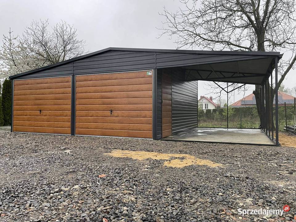 Garaż blaszany wiata Wzmocniony PROFILAMI Lublin sprzedam