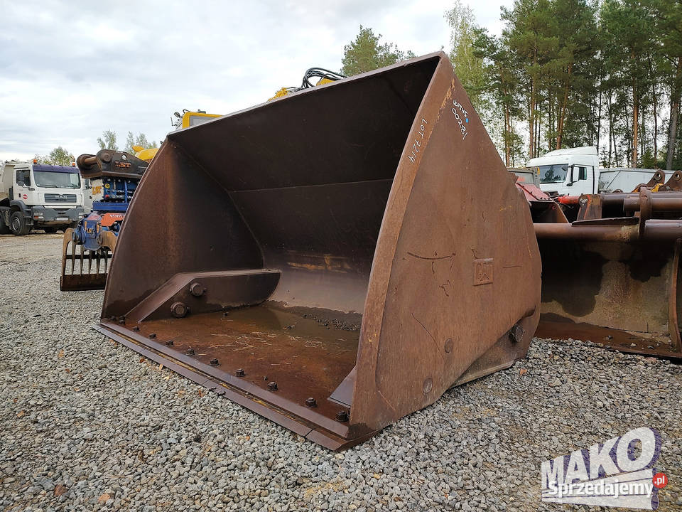 Łyżki hydrauliczne wysokiego wysypu do ładowarek