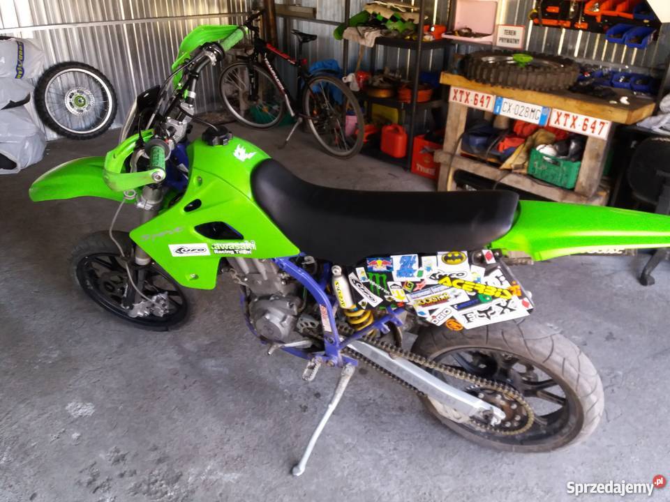Supermoto cross kawasaki KLX650 Miastko