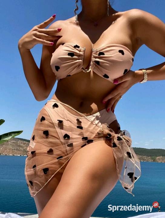 Bikini strój kąpielowy 3 częściowy m Inna marka Kłodzko
