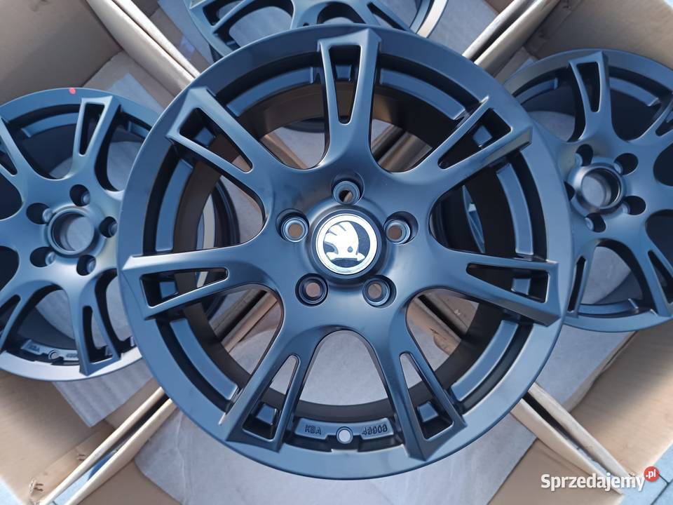 Felgi 16 5x112 Audi VW Seat Skoda Nowe Czarne Żory