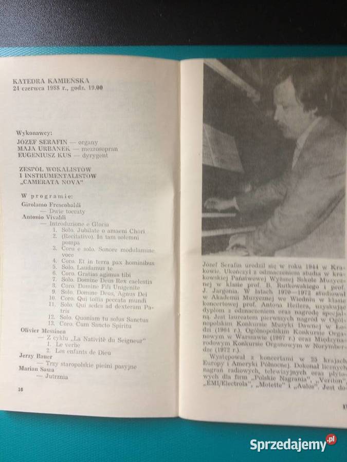 3404 XXIV Festiwal Muzyki Organowej I Szczecin sprzedam