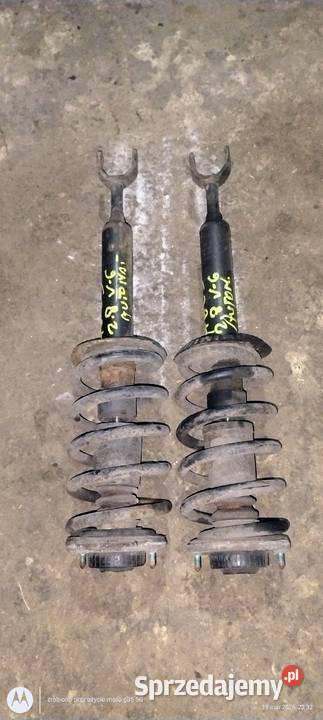 Amortyzatory przód ze sprężynami A6 C5 28 V6 Rok produkcji 1999 Lubin
