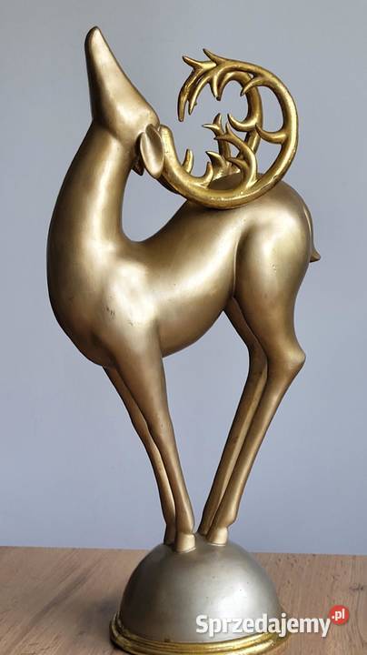 Elegancka figura jelenia w stylu MidCentury Kraków