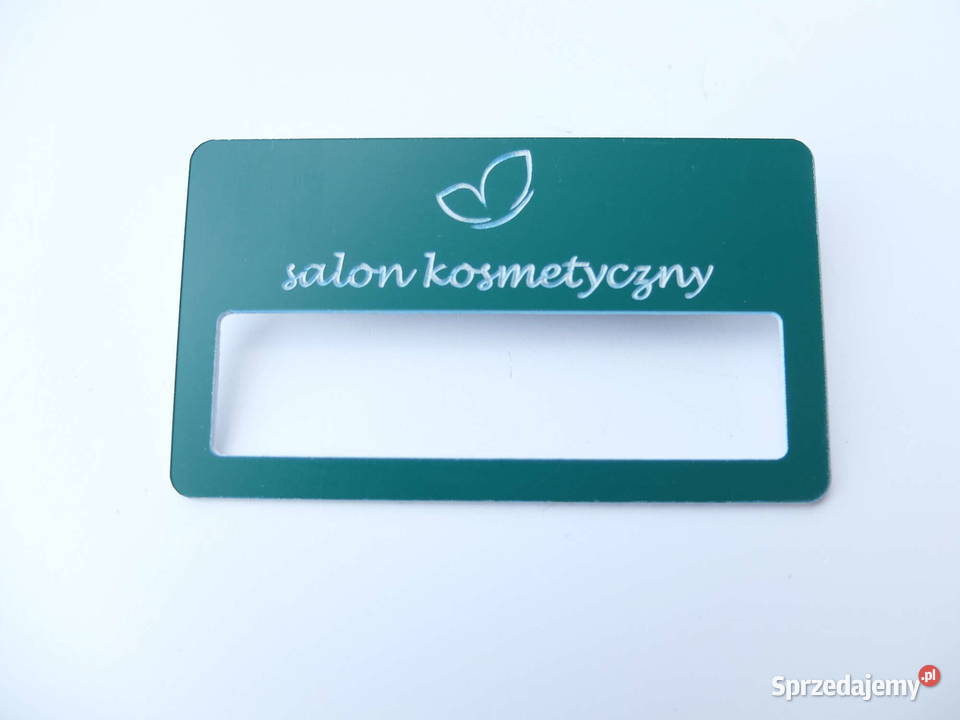 Identyfikator z okienkiem na magnes 10 Biuro Chynów