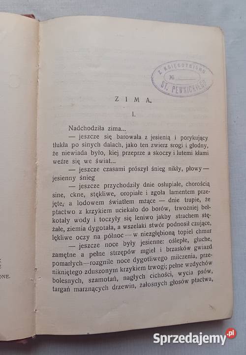 Władysław St Reymont Chłopi Tom 2 Zima Koźminek