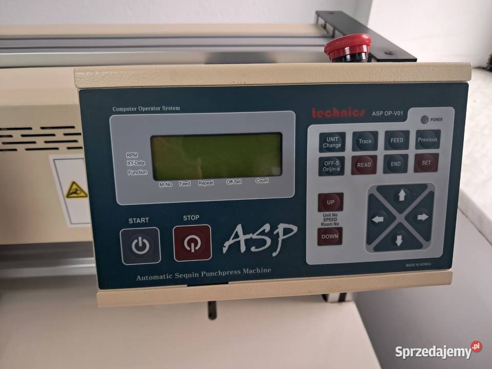 Automatyczna cekiniarka Technics ASP6452 Działdowo