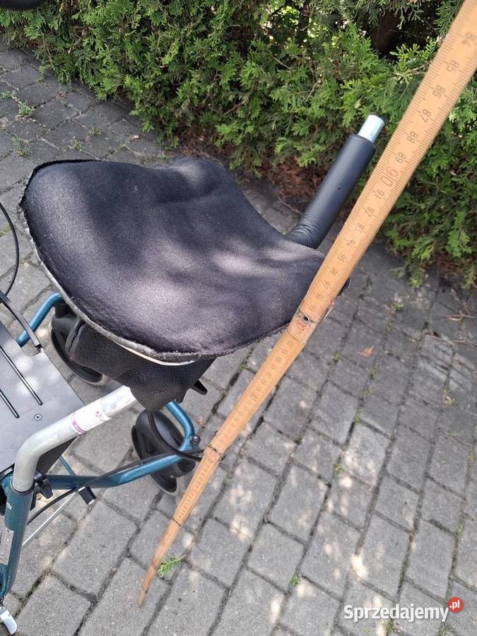 chodzik balkonik wysoki regulacja składany Sprzęt rehabilitacyjny i ortopedyczny Woźniki