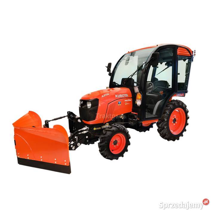 Kubota A211N 4x4 21 CAB pług do śniegu Tajęcina