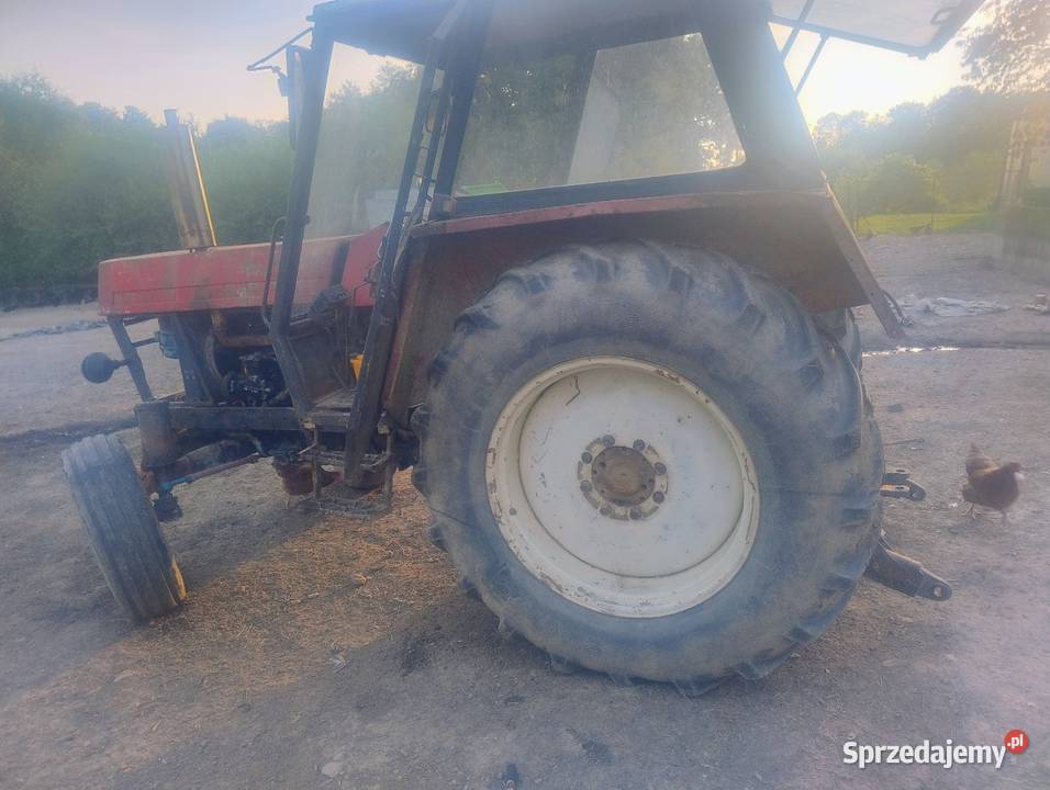 Ursus c385 na chodzie Zaczep dolny