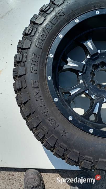 Kol9 felga opona jeep Wranglera jk 35x125 R20 Mojusz sprzedam