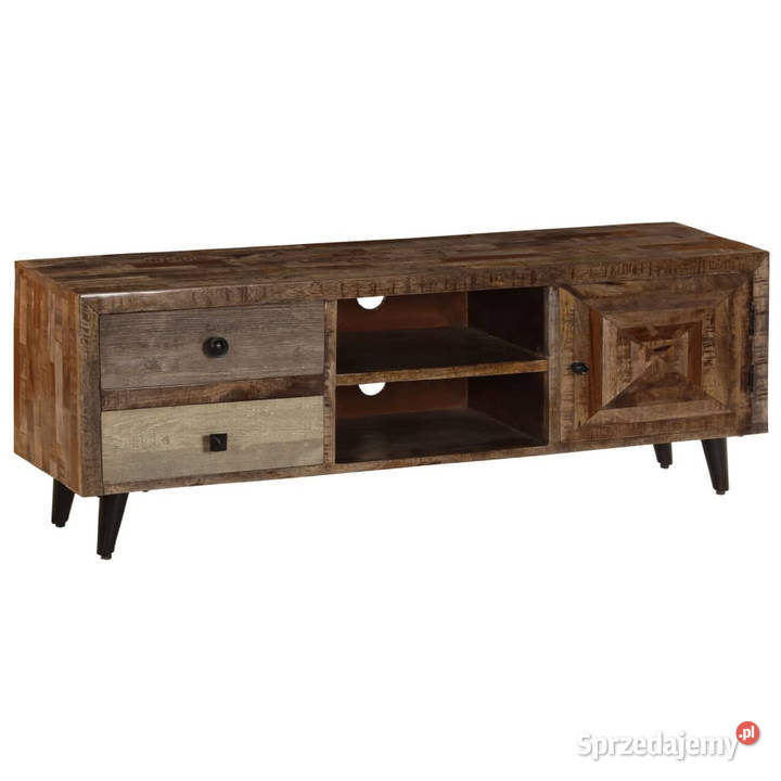 Szafka pod TV 118x30x40 lite drewno mango Warszawa