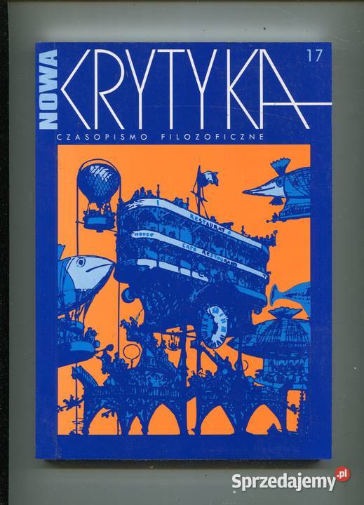 Nowa Krytyka Czasopismo filozoficzne 17 Pozostałe