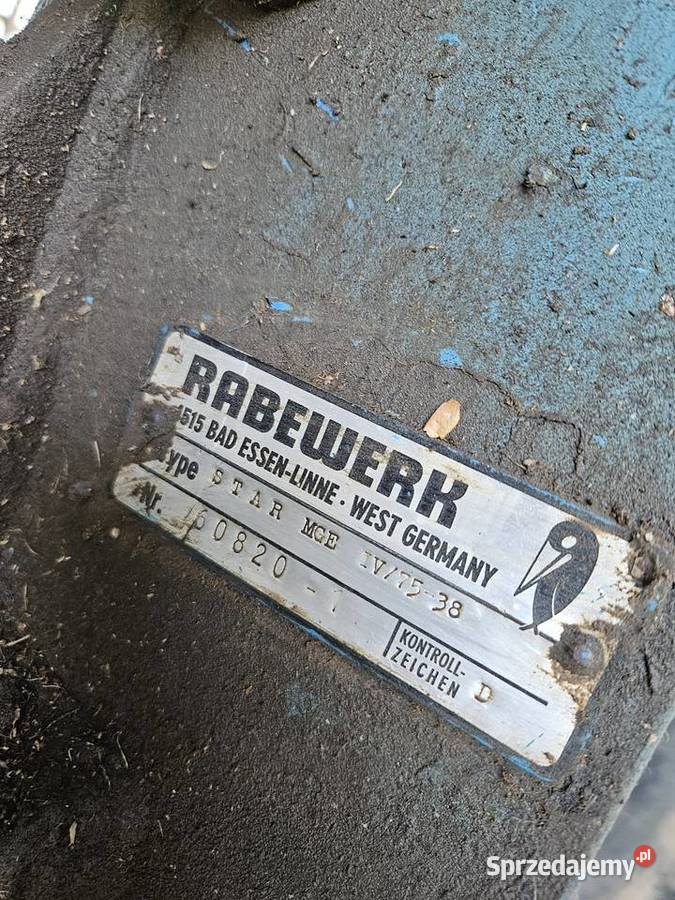 Pług Vogel Noot RabeWerk Obrotowy 31 nieuszkodzony