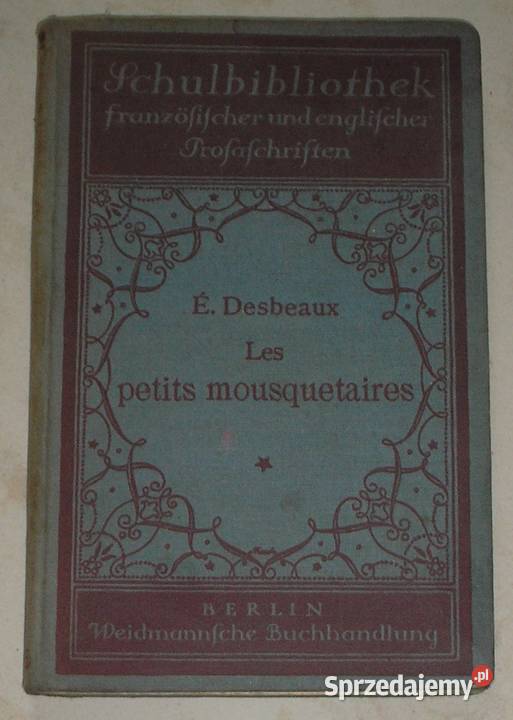 Les Trois Petits Mousquetaires Emile Desbeaux Kraków