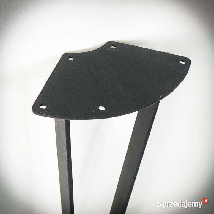 Noga HAIRPIN z płaskownika podwójna 40 CZARNA Chmielnik sprzedam