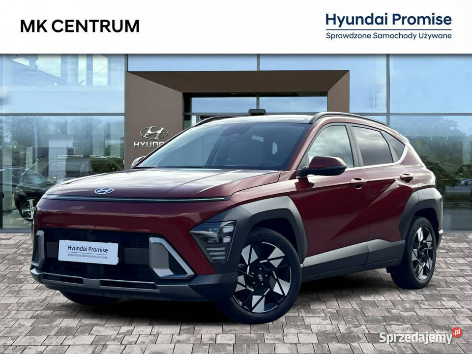 Hyundai Kona 16GDI 129 HEV 2WD Platinum Luxury czujnik martwego pola Piotrków Trybunalski