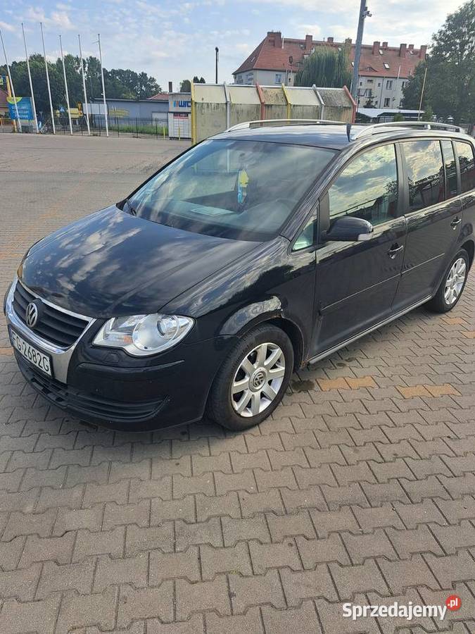 Volkswagen Touran 2008 wersja poliftowa nieuszkodzony Słubice
