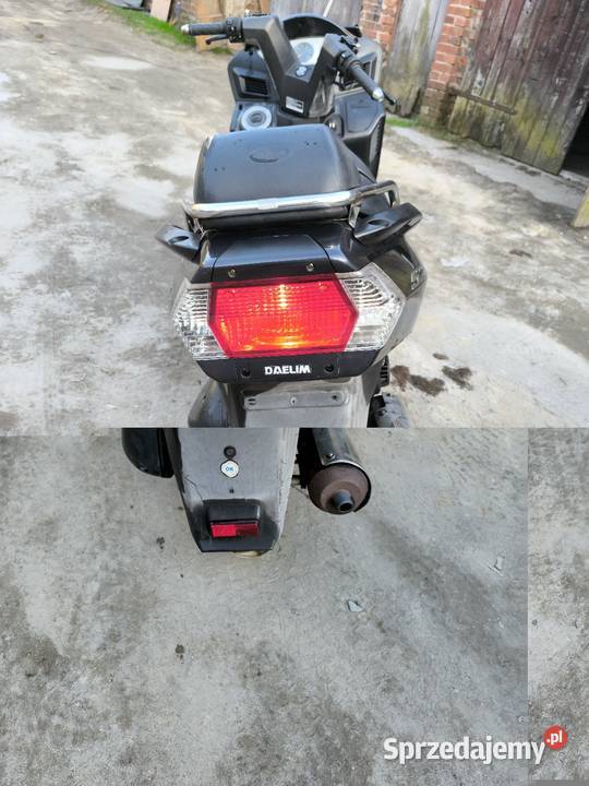 Daelim S2 125 czterosuwowy Motocykle, skutery, quady lubuskie