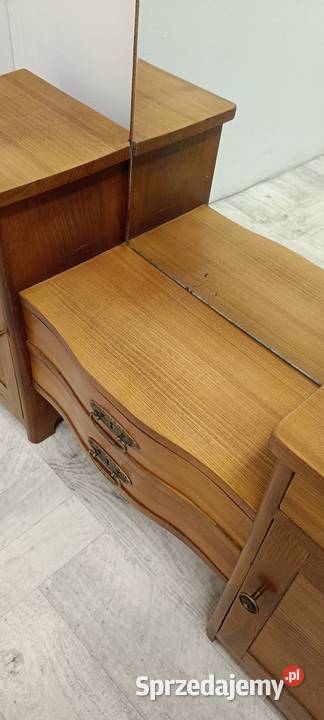 toaletka art deco z lustrem vintage design