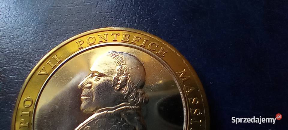 Stare monety Medal Papież Pius VII 301 podkarpackie Lesko
